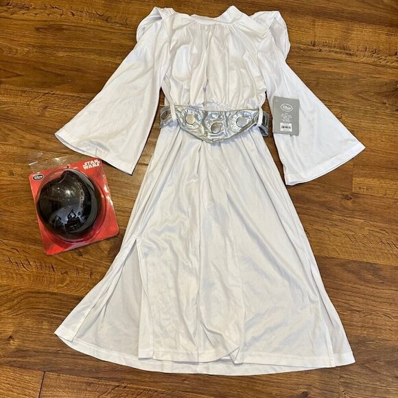 NWT Disney Store Princess Leia costume and wi - Picture 1 of 6